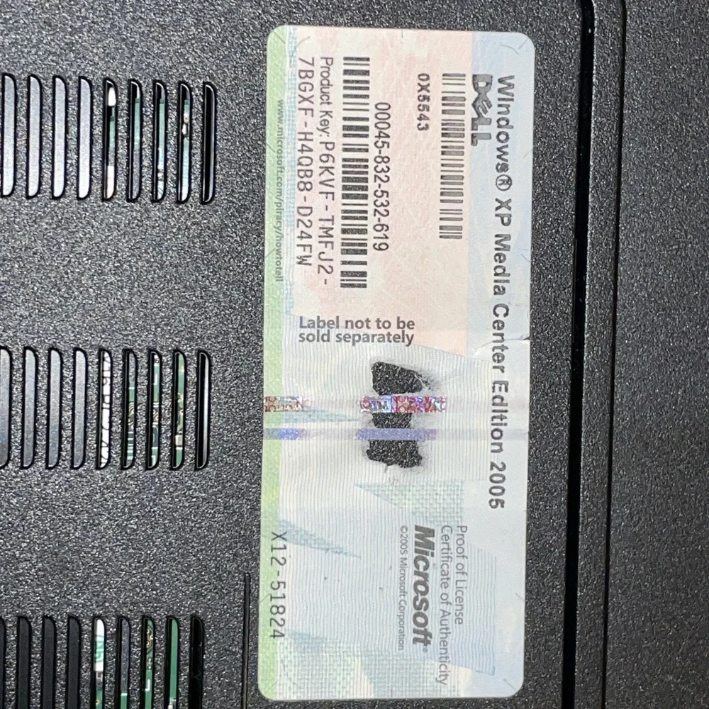Dell Inspiron E1505 Laptop (Parts or‎ Repair Only) Centrino Duo WM3945ABG
